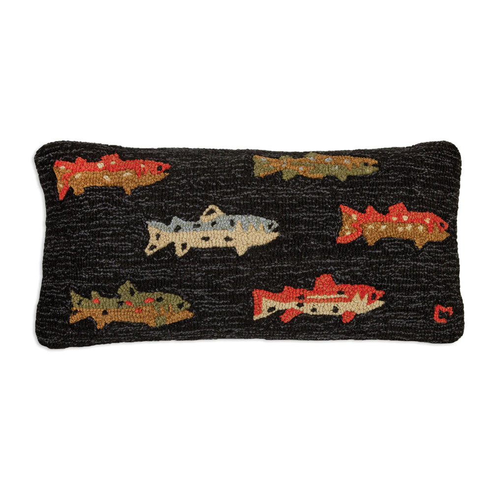Chandler 4 Corners River Fish Pillow