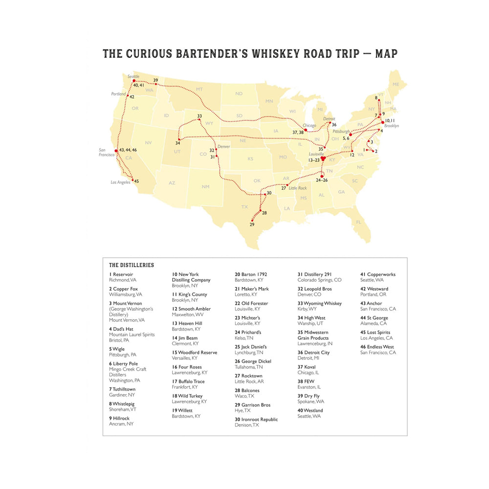 The Curious Bartender's Whiskey Road Trip