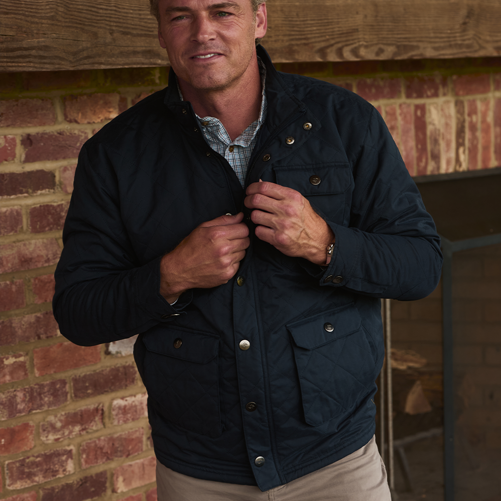 TSG Ansel Quilted Jacket (Royal Navy)