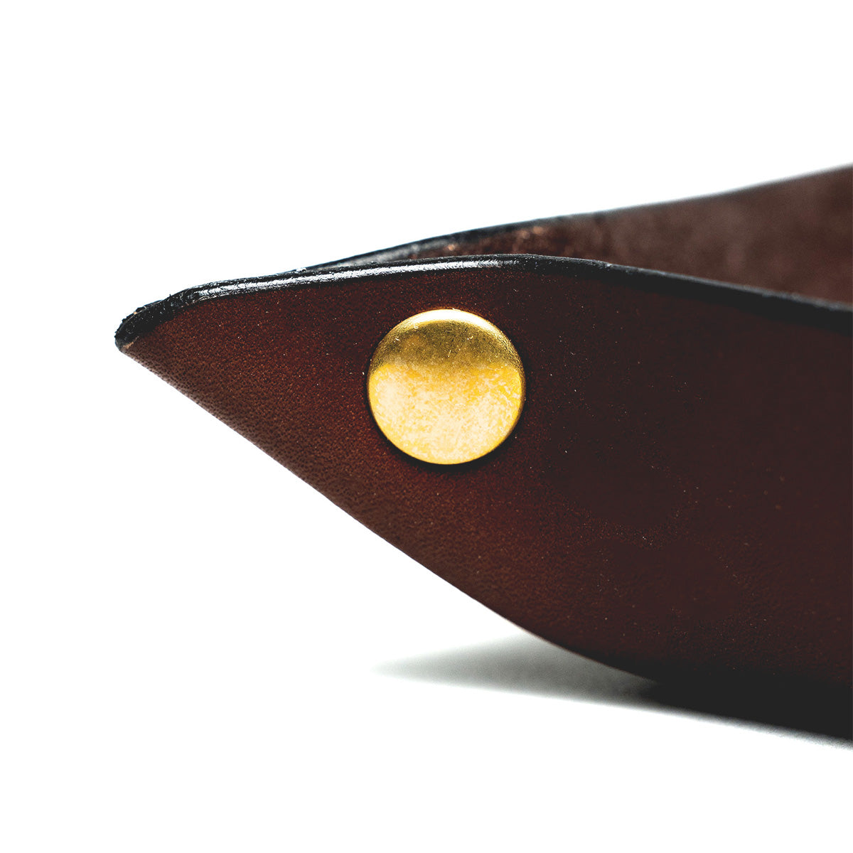 Traveller Leather Valet Tray
