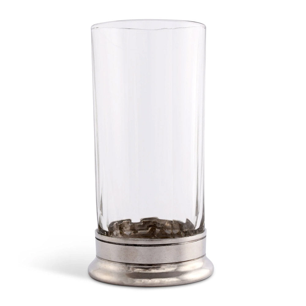Vagabond House Highball Hatched Glass